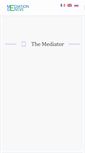 Mobile Screenshot of mediationgeneve.com